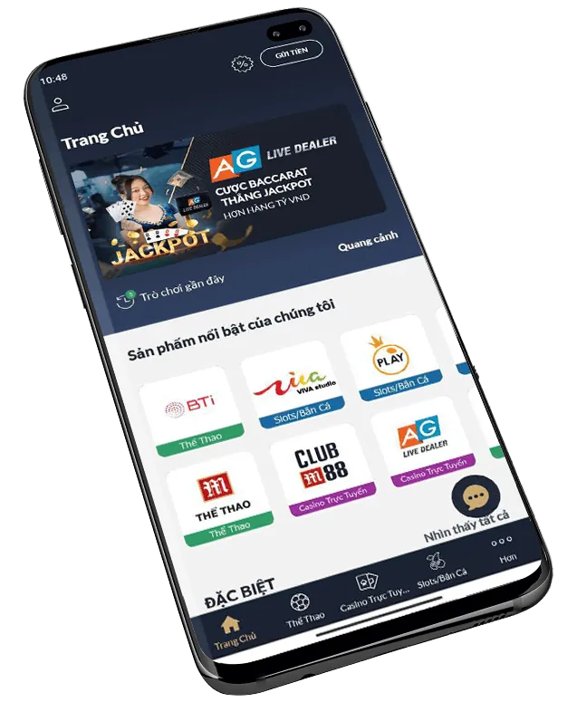 Giao diện người dùng thân thiện của NK888 app